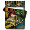 Parure de lit Harry Potter Poudlard 11 Housse De Couette Ensemble De Literie