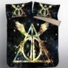 Parure de lit Harry Potter Poudlard 8 Housse De Couette Ensemble De Literie
