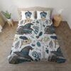Parure de lit Harry Potter, sceaux de Serdaigle Housse De Couette Ensemble De Literie