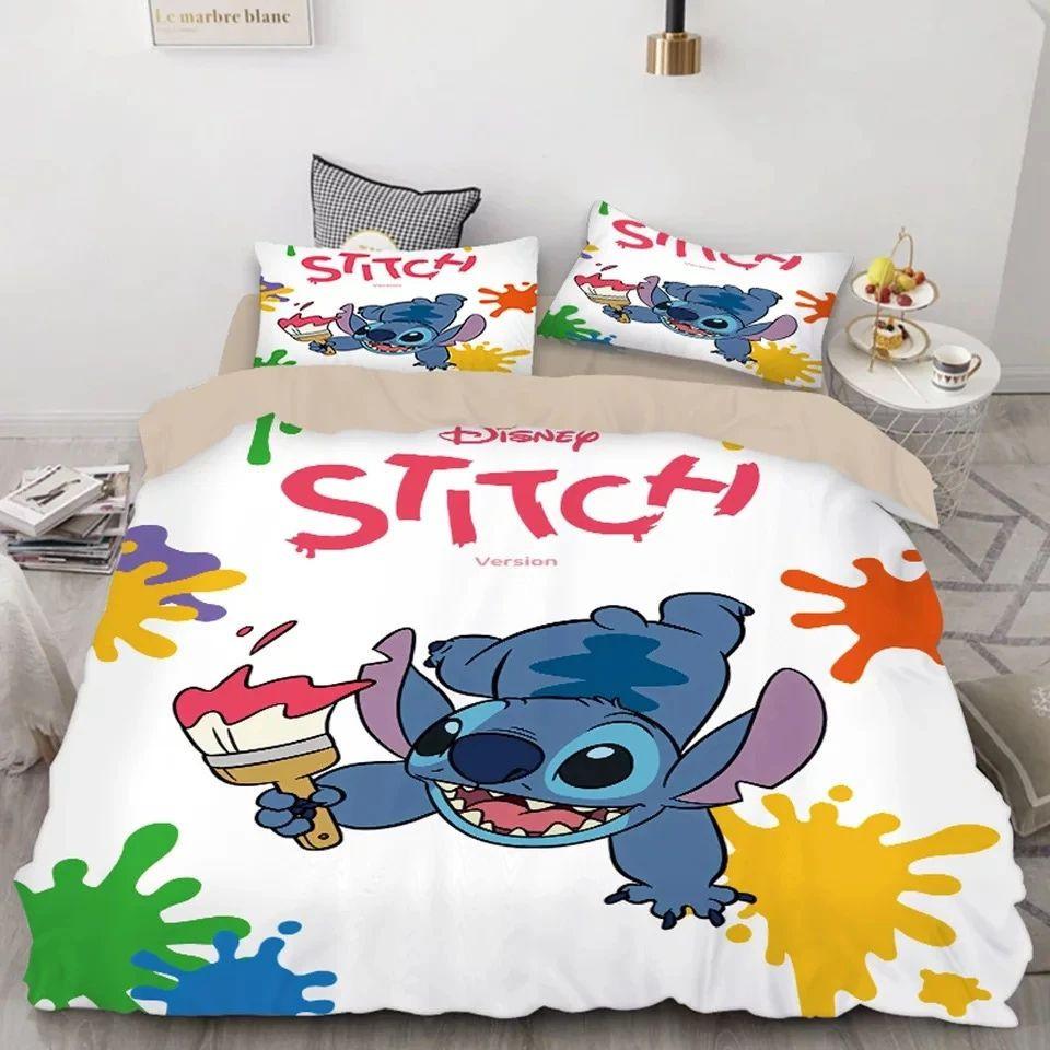 Parure de lit Lilo Et Stitch 1 Housse De Couette Ensemble De Literie