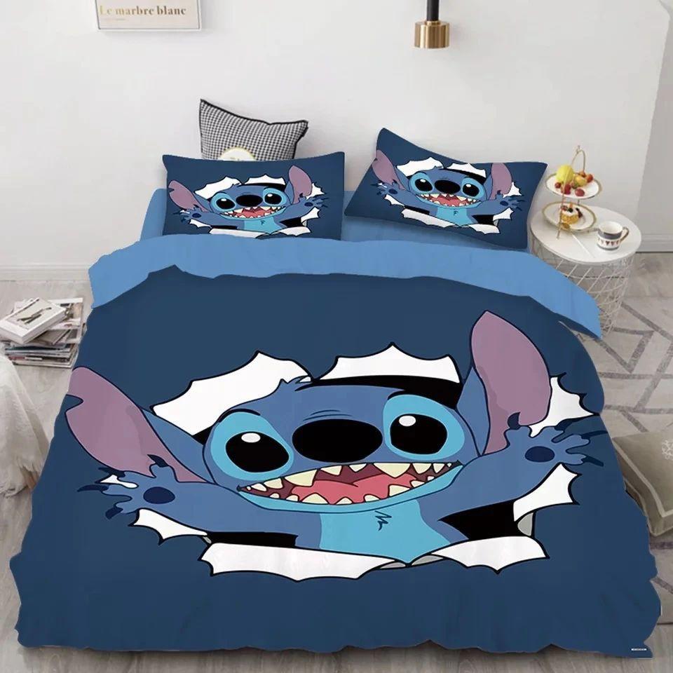 Parure de lit Lilo Et Stitch 15 Housse De Couette Ensemble De Literie