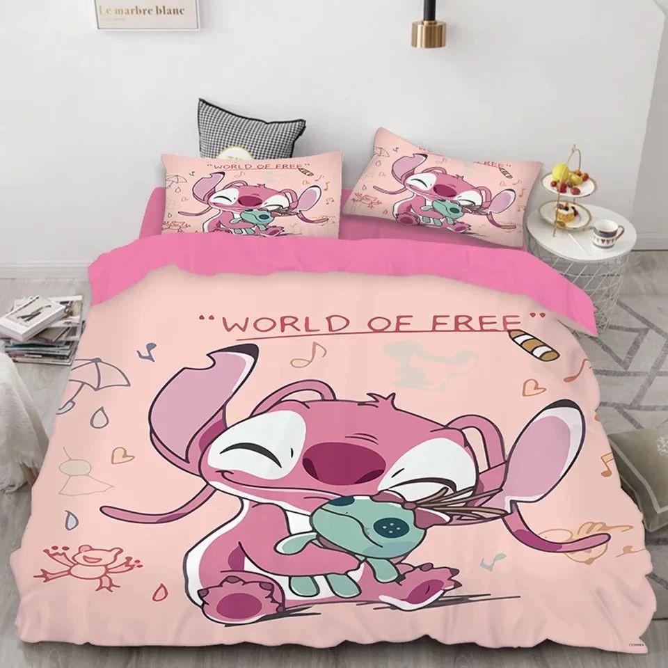 Parure de lit Lilo Et Stitch 16 Housse De Couette Ensemble De Literie