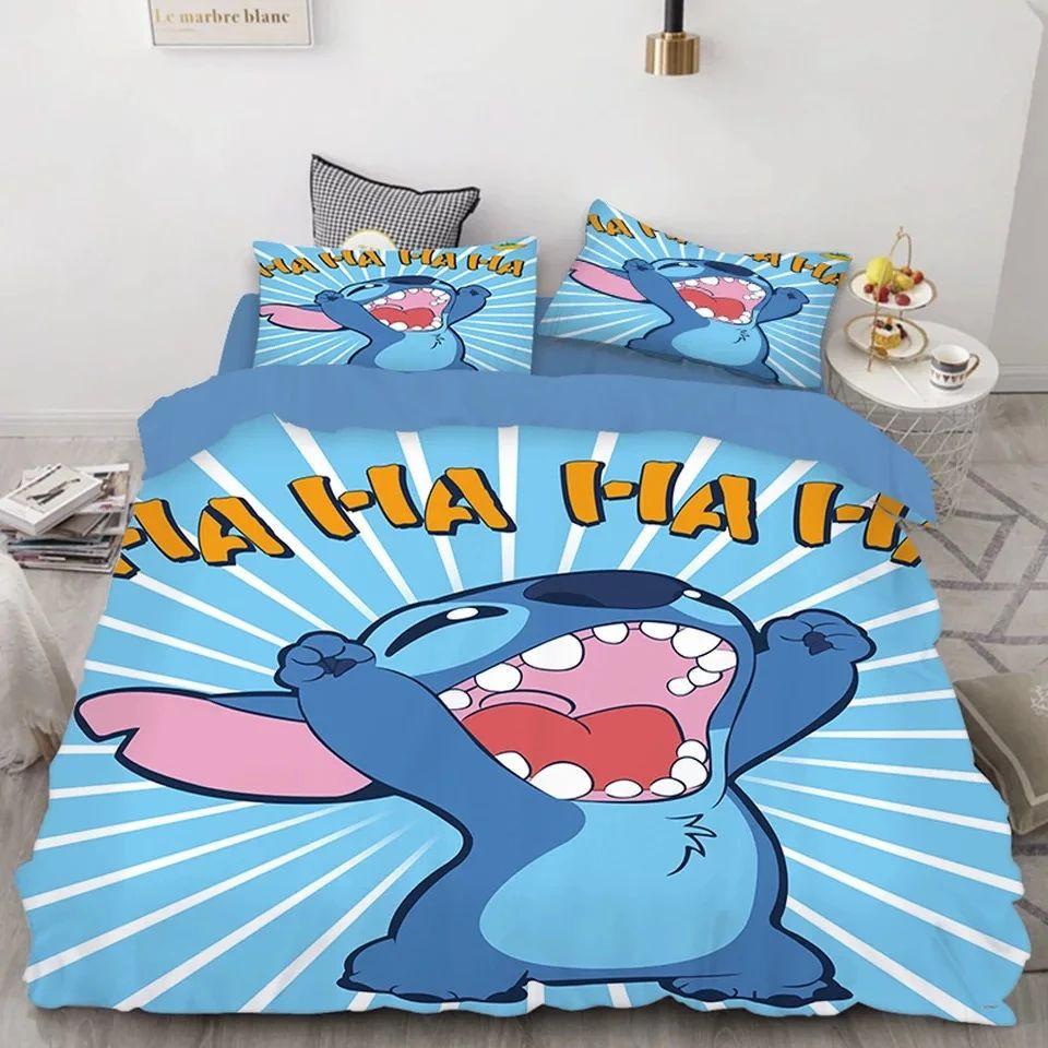 Parure de lit Lilo Et Stitch 17 Housse De Couette Ensemble De Literie