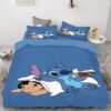 Parure de lit Lilo Et Stitch 2 Housse De Couette Ensemble De Literie