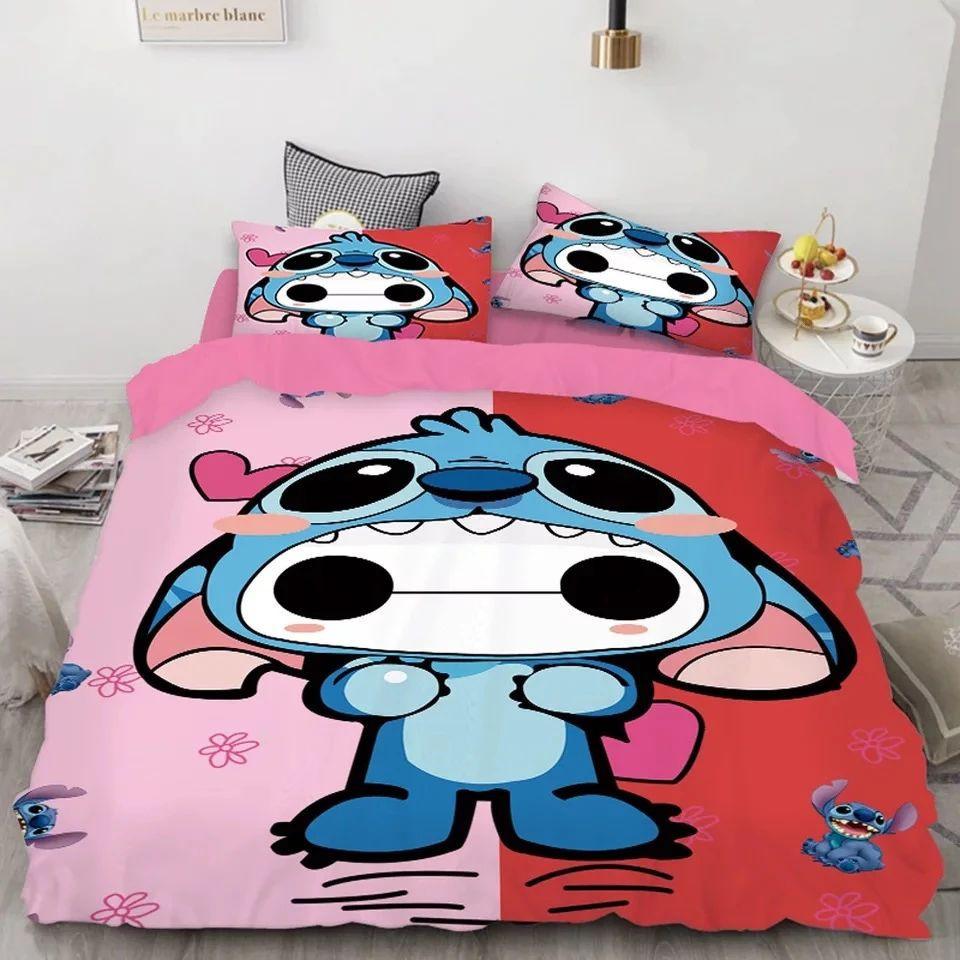 Parure de lit Lilo Et Stitch 20 Housse De Couette Ensemble De Literie