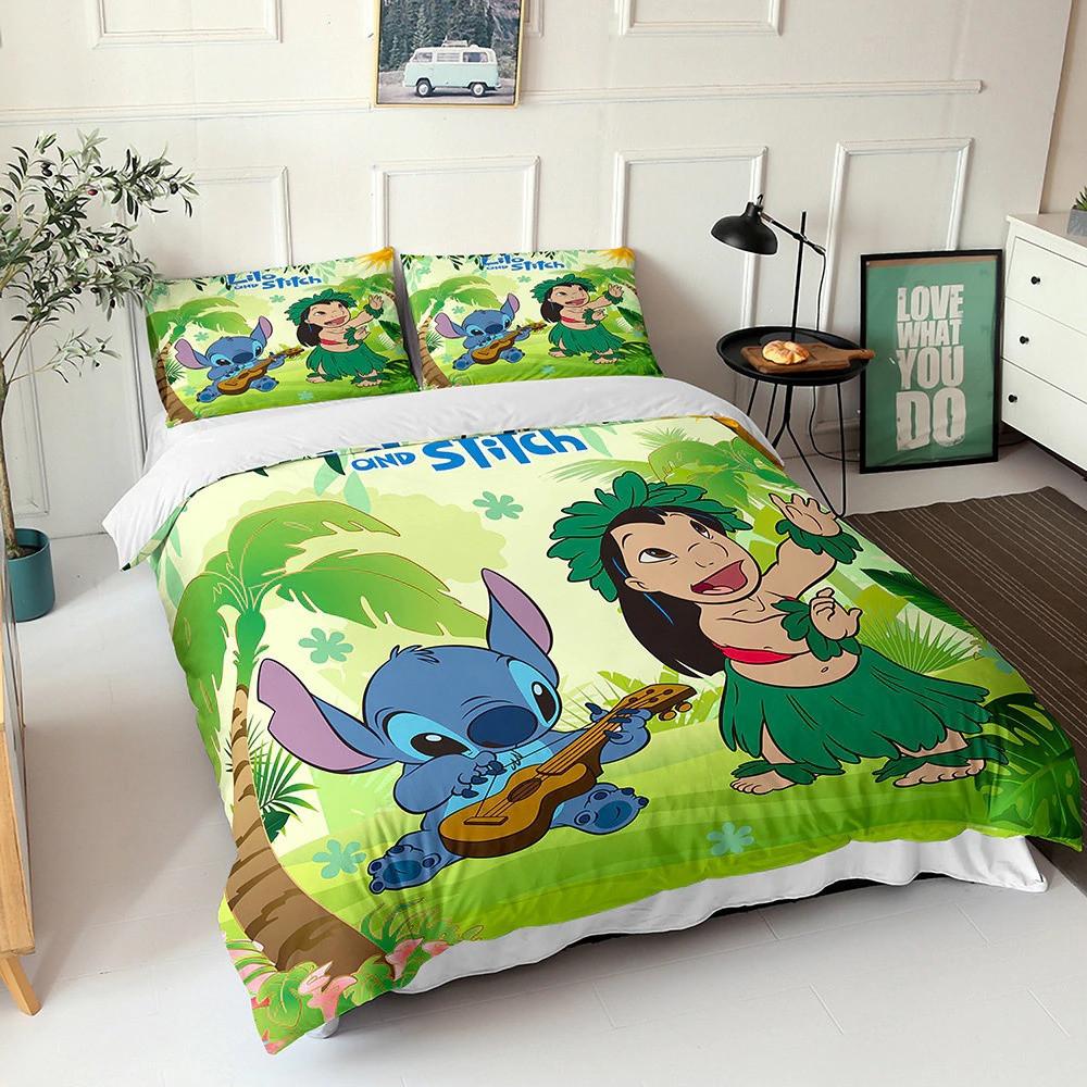 Parure de lit Lilo Et Stitch Disney, Lilo Et Stitch Lovely XVI Housse De Couette Ensemble De Literie Parure de lit Lilo Et Stitch Disney, Lilo Et Stitch Lovely XVI Housse De Couette Ensemble De Literie