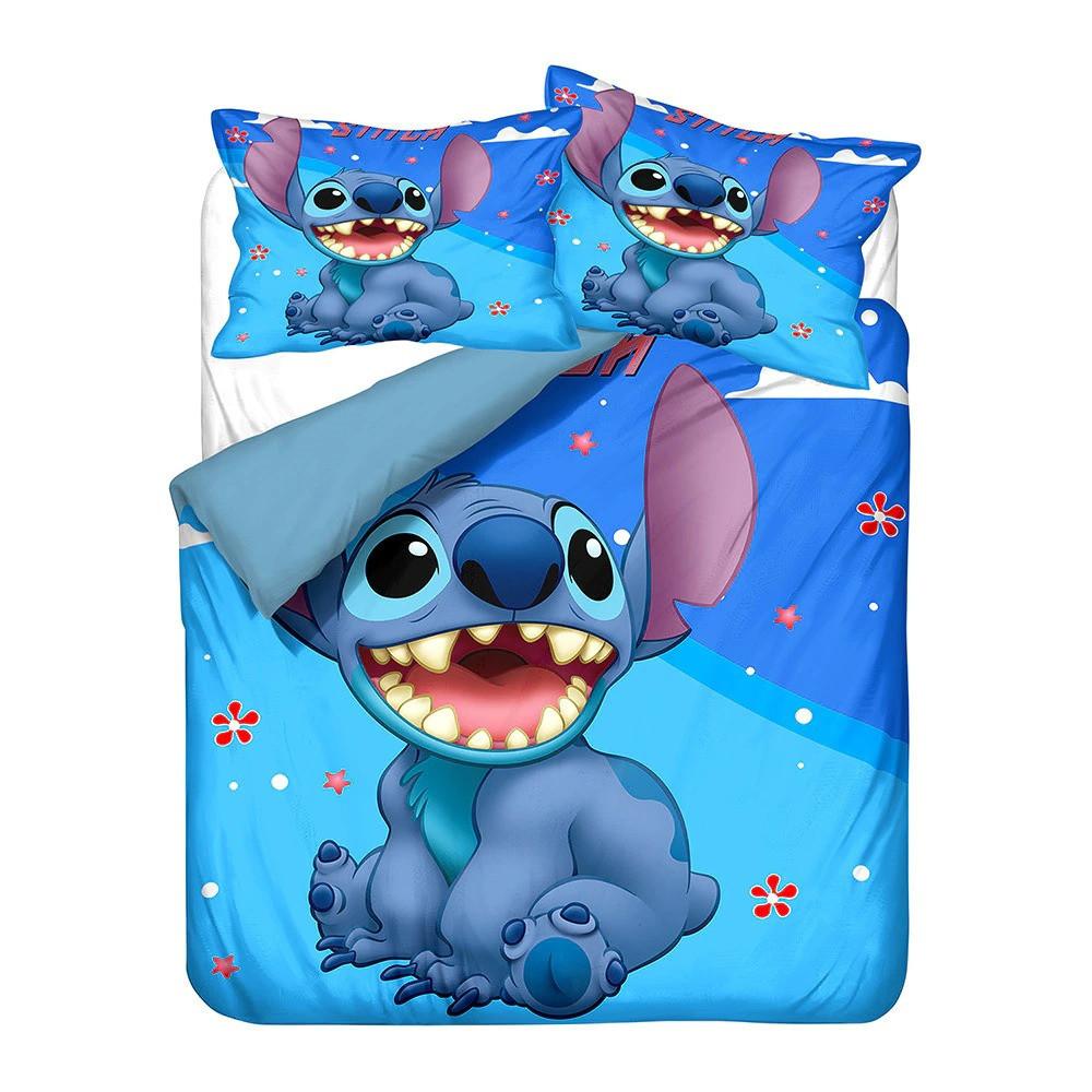 Parure de lit Lilo et Stitch Disney, Lilo et Stitch Lovely XI Housse De Couette Ensemble De Literie