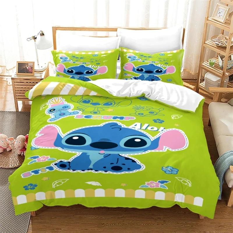 Parure de lit Lilo et Stitch Disney, Stitch Lovely No198 Housse De Couette Ensemble De Literie Parure de lit Lilo et Stitch Disney, Stitch Lovely No198 Housse De Couette Ensemble De Literie