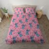 Parure de lit Lilo et Stitch Disney, Stitch Saint Valentin Housse De Couette Ensemble De Literie
