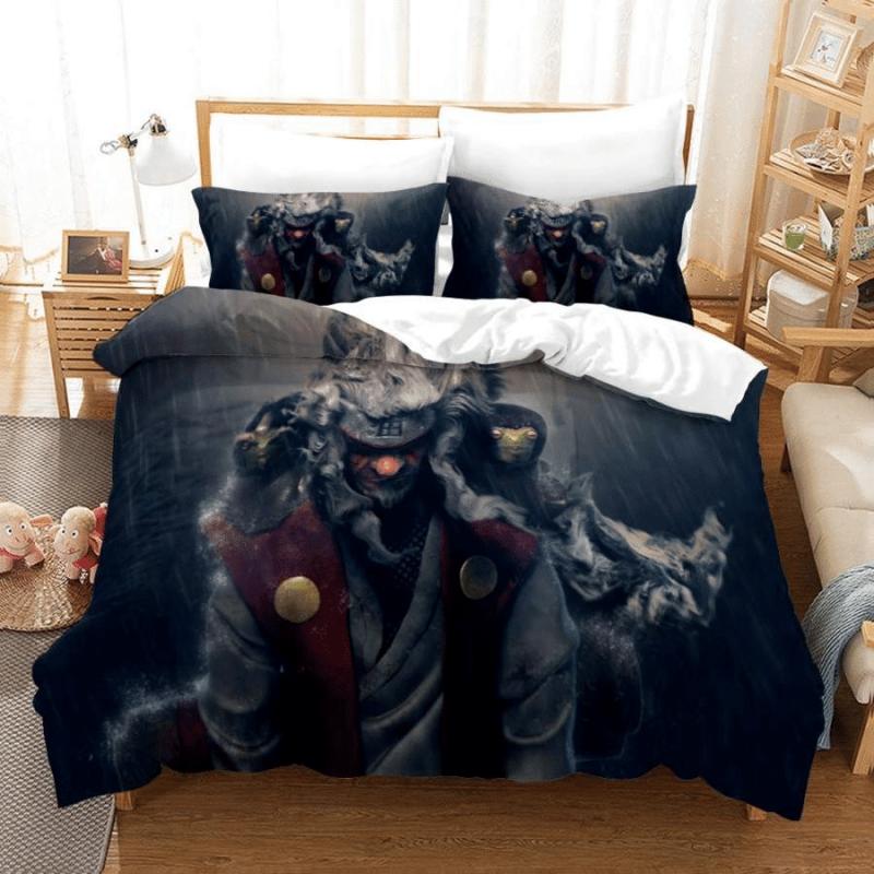Parure de lit Mode Sage Jiraiya Naruto Shippuden 26, amoureux de Naruto Housse De Couette Ensemble De Literie