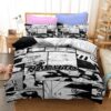 Parure de lit Naruto Kakashi Sasuke Itachi Bijuus 3 Housse De Couette Ensemble De Literie