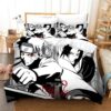 Parure de lit Naruto Kakashi Sasuke Itachi Bijuus 4 Housse De Couette Ensemble De Literie