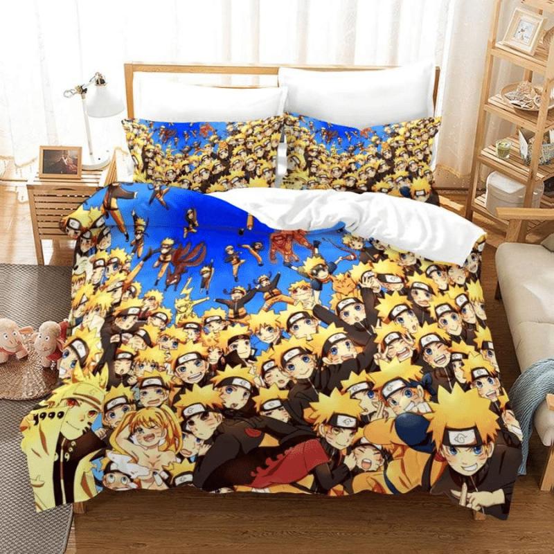 Parure de lit Naruto Shippuden 12, amoureux de Naruto Housse De Couette Ensemble De Literie Parure de lit Naruto Shippuden 12, amoureux de Naruto Housse De Couette Ensemble De Literie