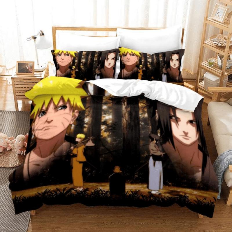 Parure de lit Naruto Shippuden 21, amoureux de Naruto Housse De Couette Ensemble De Literie Parure de lit Naruto Shippuden 21, amoureux de Naruto Housse De Couette Ensemble De Literie