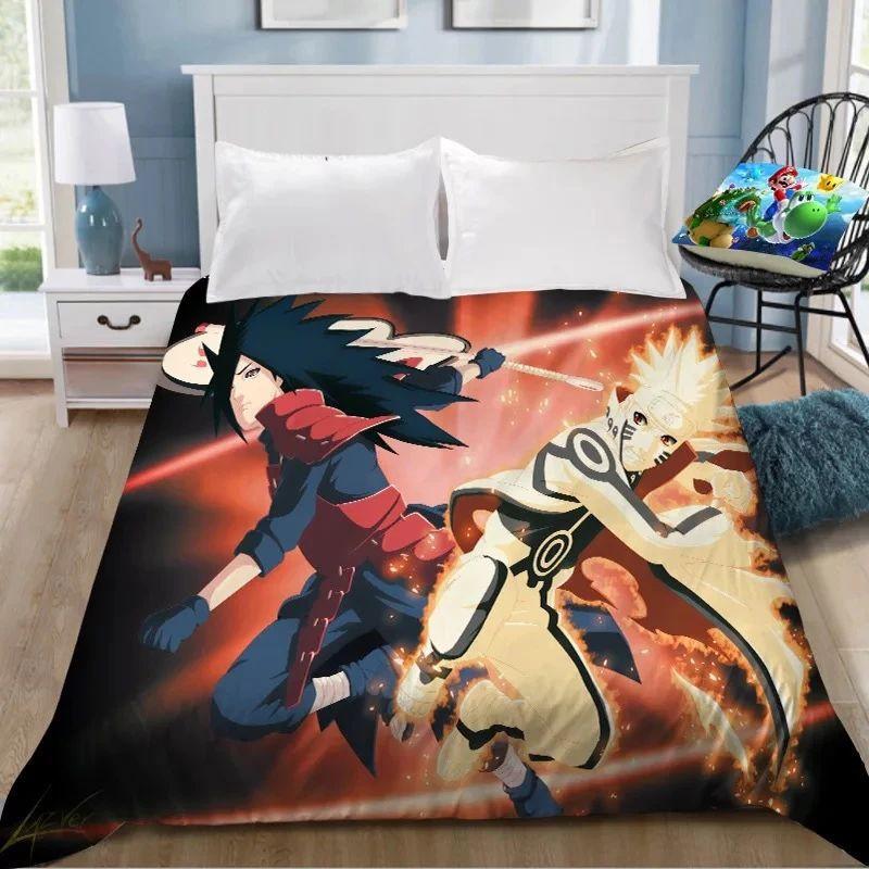 Parure de lit Naruto Uzumaki Naruto madara contre naruto Housse De Couette Ensemble De Literie Parure de lit Naruto Uzumaki Naruto madara contre naruto Housse De Couette Ensemble De Literie