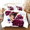 Parure de lit One Piece Monkey D. Luffy 3, One Piece Housse De Couette Ensemble De Literie