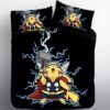 Parure de lit Pokemon Pikachu Thor Housse De Couette Ensemble De Literie