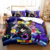Parure de lit Son Goku Dragon Ball Manga 2 Housse De Couette Ensemble De Literie
