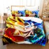 Parure de lit Son Goku Dragon Ball Z 3 Housse De Couette Ensemble De Literie