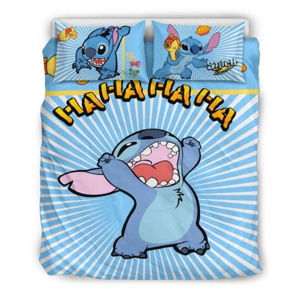 Parure de lit Stitch Disney, Drôle Stitch57 Housse De Couette Ensemble De Literie