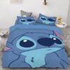 Parure de lit Stitch et Lilo, Stitch mignon Housse De Couette Ensemble De Literie