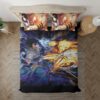 Parure de lit Uzumaki Naruto Uchiwa Sasuke Housse De Couette Ensemble De Literie