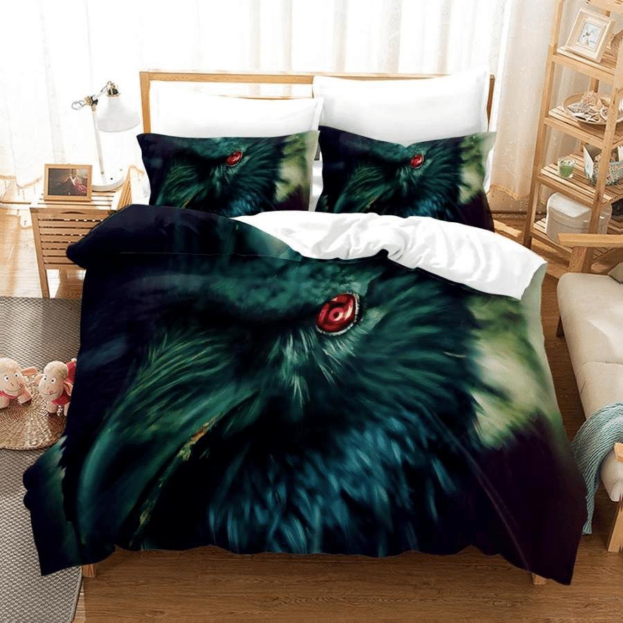 Parure de lit itachi corbeau Naruto Shippuden 23, amoureux de Naruto Housse De Couette Ensemble De Literie
