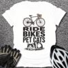 Ride Bikes Pet Cats T-Shirt