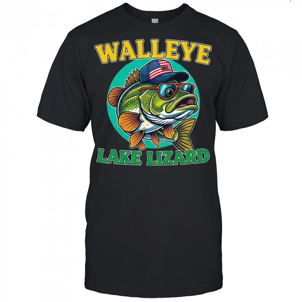 Walleye Lake Lizard T-shirt