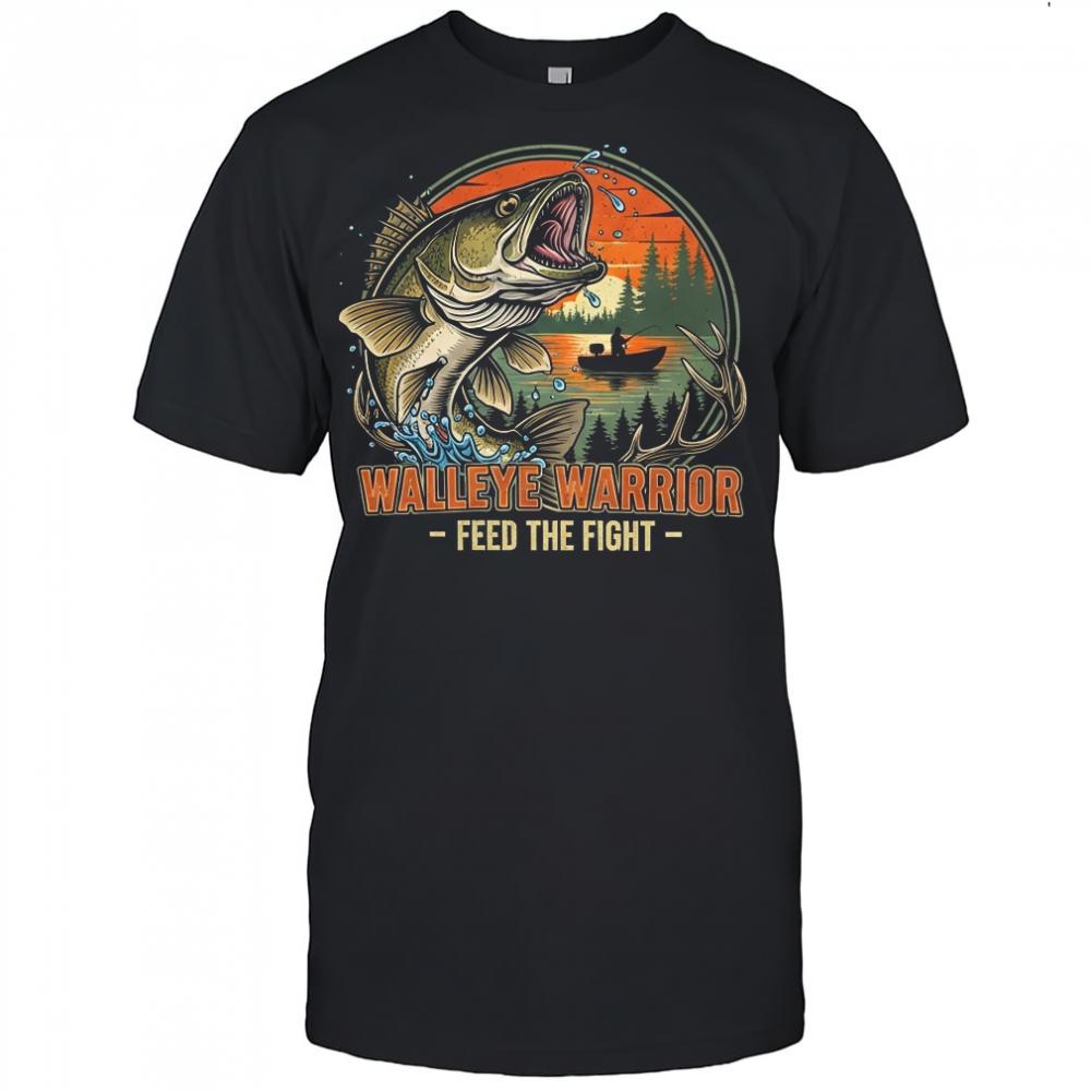 Walleye Warrior Feed The Fight T-shirt